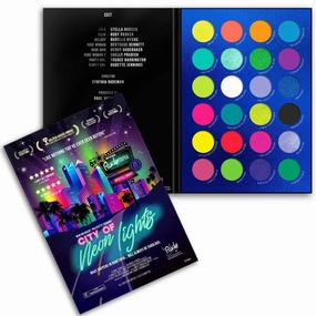 Rude Cosmetics City of Neon Lights - 24 Vibrant Pigment & Eyeshadow Palette