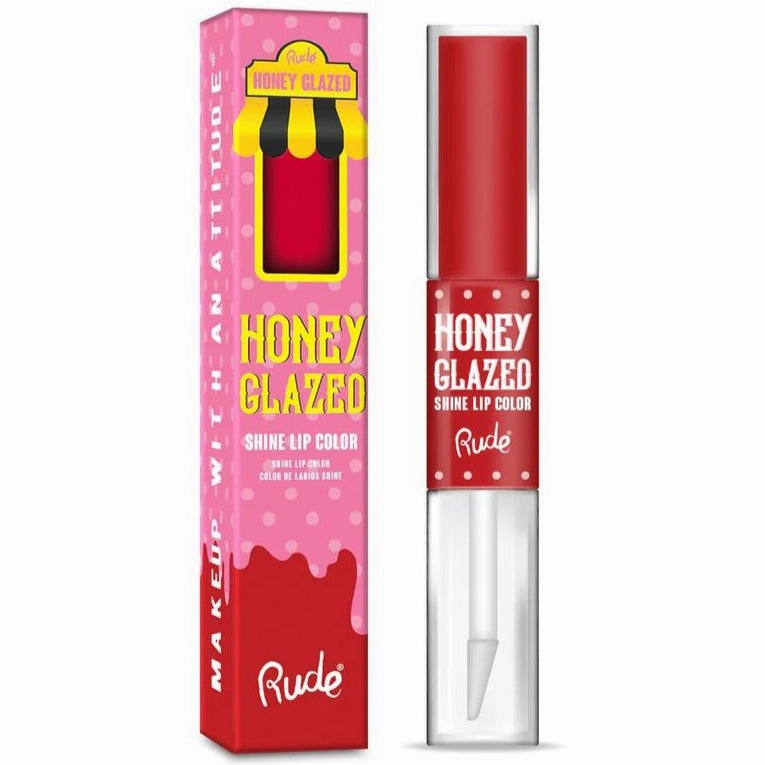 Rude Cosmetics Honey Glazed Shine Lip Color