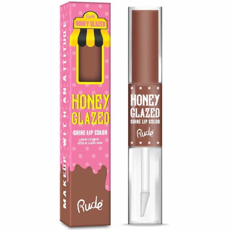 Rude Cosmetics Honey Glazed Shine Lip Color