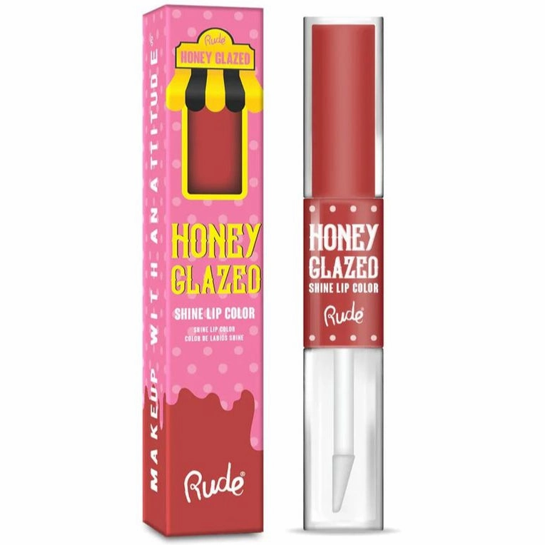 Rude Cosmetics Honey Glazed Shine Lip Color