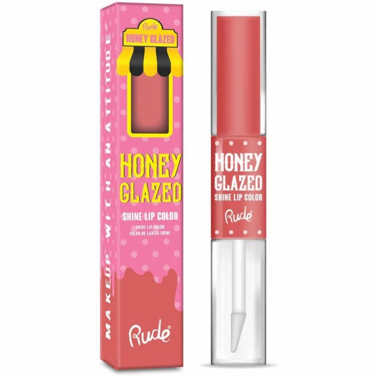 Rude Cosmetics Honey Glazed Shine Lip Color