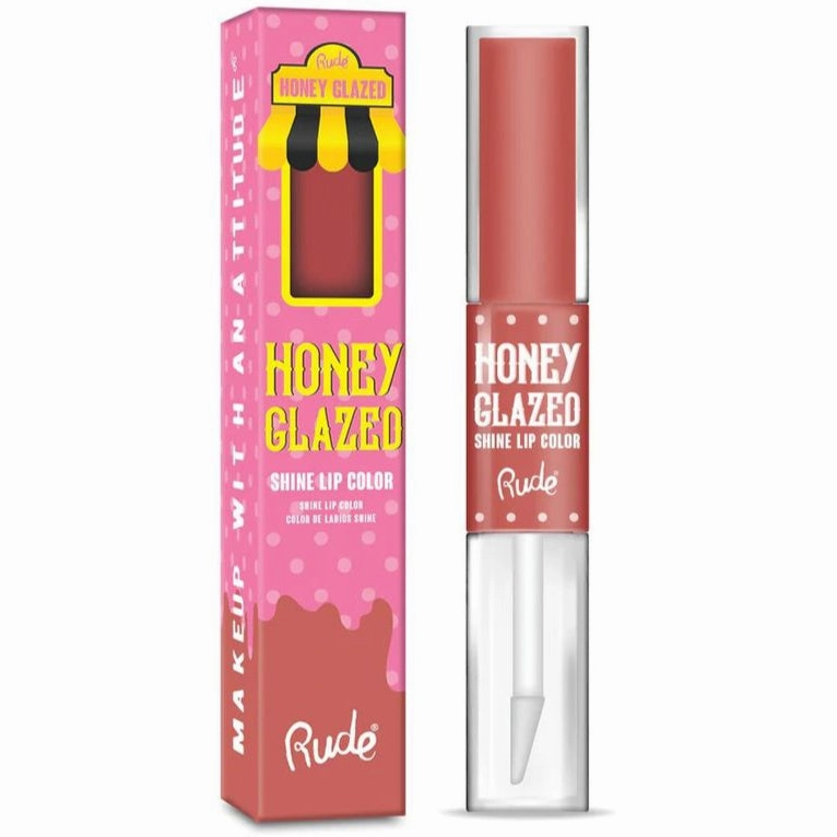 Rude Cosmetics Honey Glazed Shine Lip Color