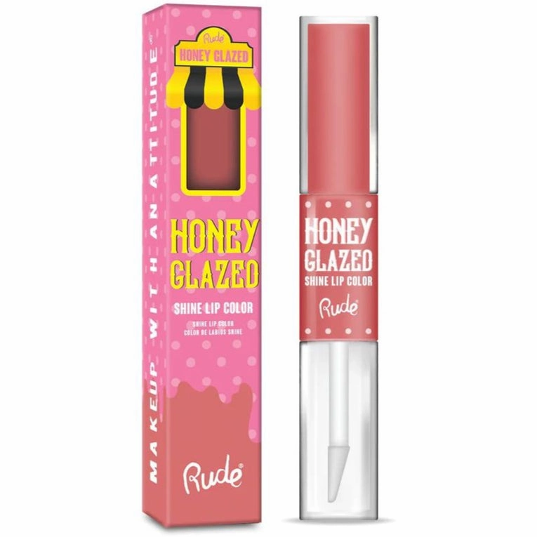 Rude Cosmetics Honey Glazed Shine Lip Color