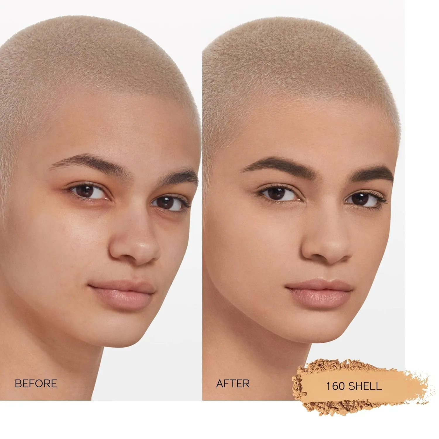 Shiseido Synchro Skin Self-Refreshing Custom Finish Powder Foundation - 24-Hour Sheer-to-Medium Buildable Coverage with Shine Control - Smudge Proof & Non-Comedogenic