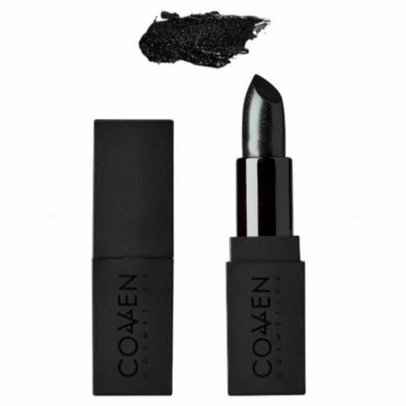 Sigillum Lipstick | Matte Black With A Touch of Glitter Vegan Always