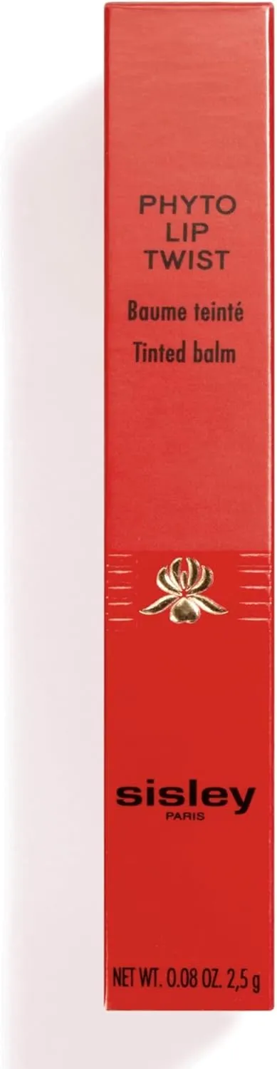 Sisley Paris Phyto-Lip Twist, 15 Nut - Tinted Lip Balm - Plumps & Smooths Lips - Smooth, Glide-On Texture - Shiny Finish