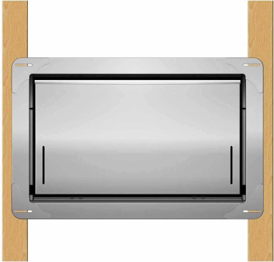 Smart Vent Insulated Foundation Flood Vent - Wood Wall Model, FEMA Compliant and ICC-ES Certified Model 1540-570 (Stainless Steel)