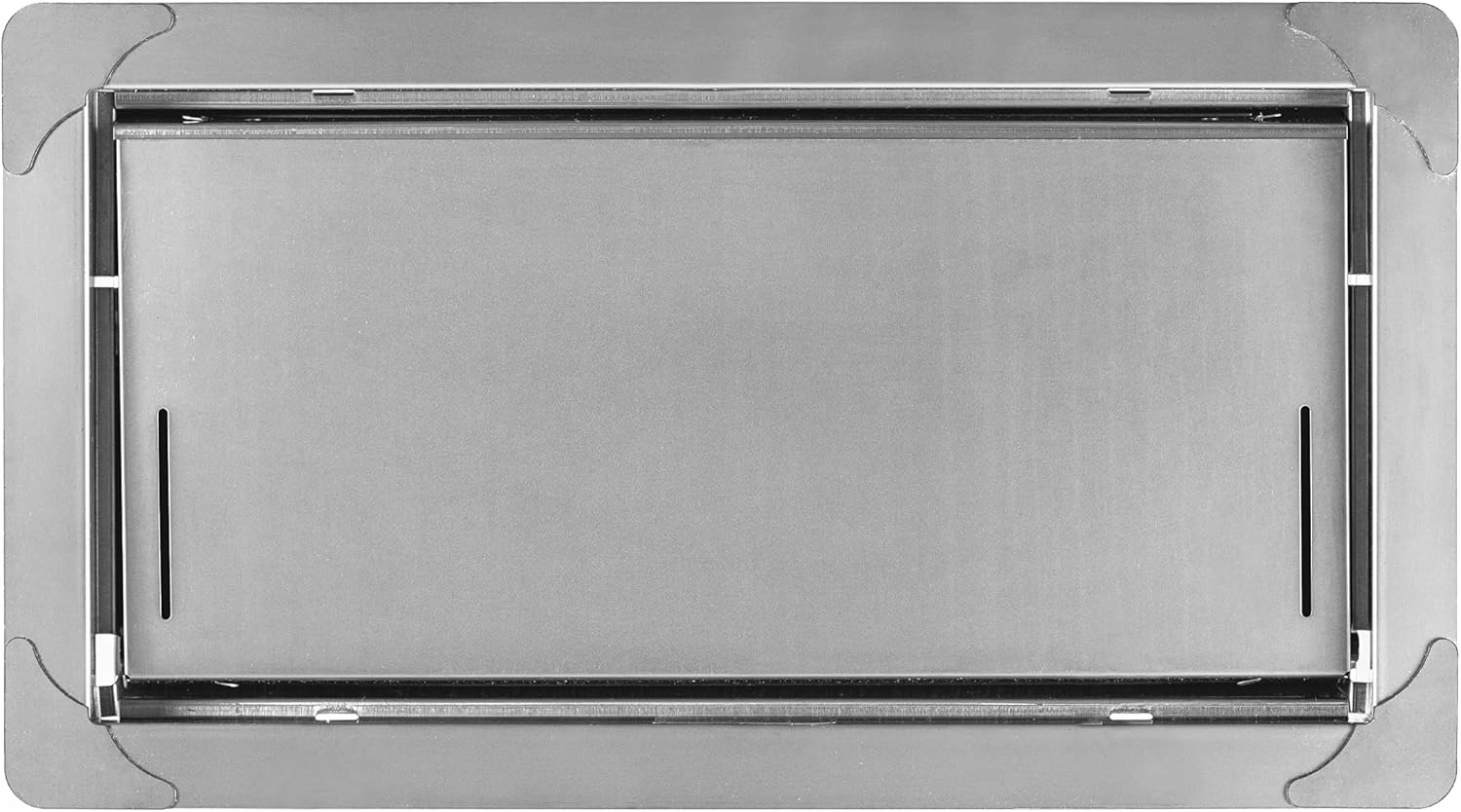 Smart Vent Insulated Foundation Flood Vent, FEMA Compliant and ICC-ES Certified - Model 1540-520, 16" x 8" (Stainless Steel)