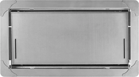 Smart Vent Insulated Foundation Flood Vent, FEMA Compliant and ICC-ES Certified - Model 1540-520, 16" x 8" (Stainless Steel)