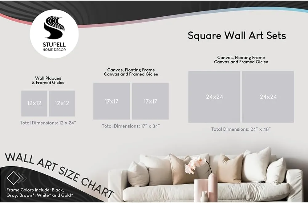 Stupell Industries Female Figure Resting Outdoors 2 pc Framed Floater Canvas Wall Art Set Design by Lazar Studio, Black Floater Frame, 25 x 25