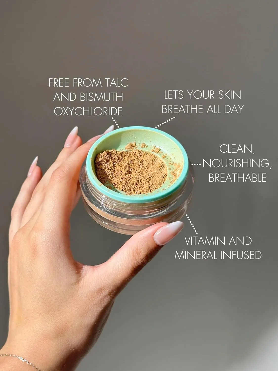 SWEED - Miracle Powder Mineral Foundation | Vitamin C   E, Hydrolyzed Collagen | Nourishes, Protects, Breathable | Vegan, Cruelty-Free, Clean Beauty (Medium Light 02, 0.25 oz | 7 g)