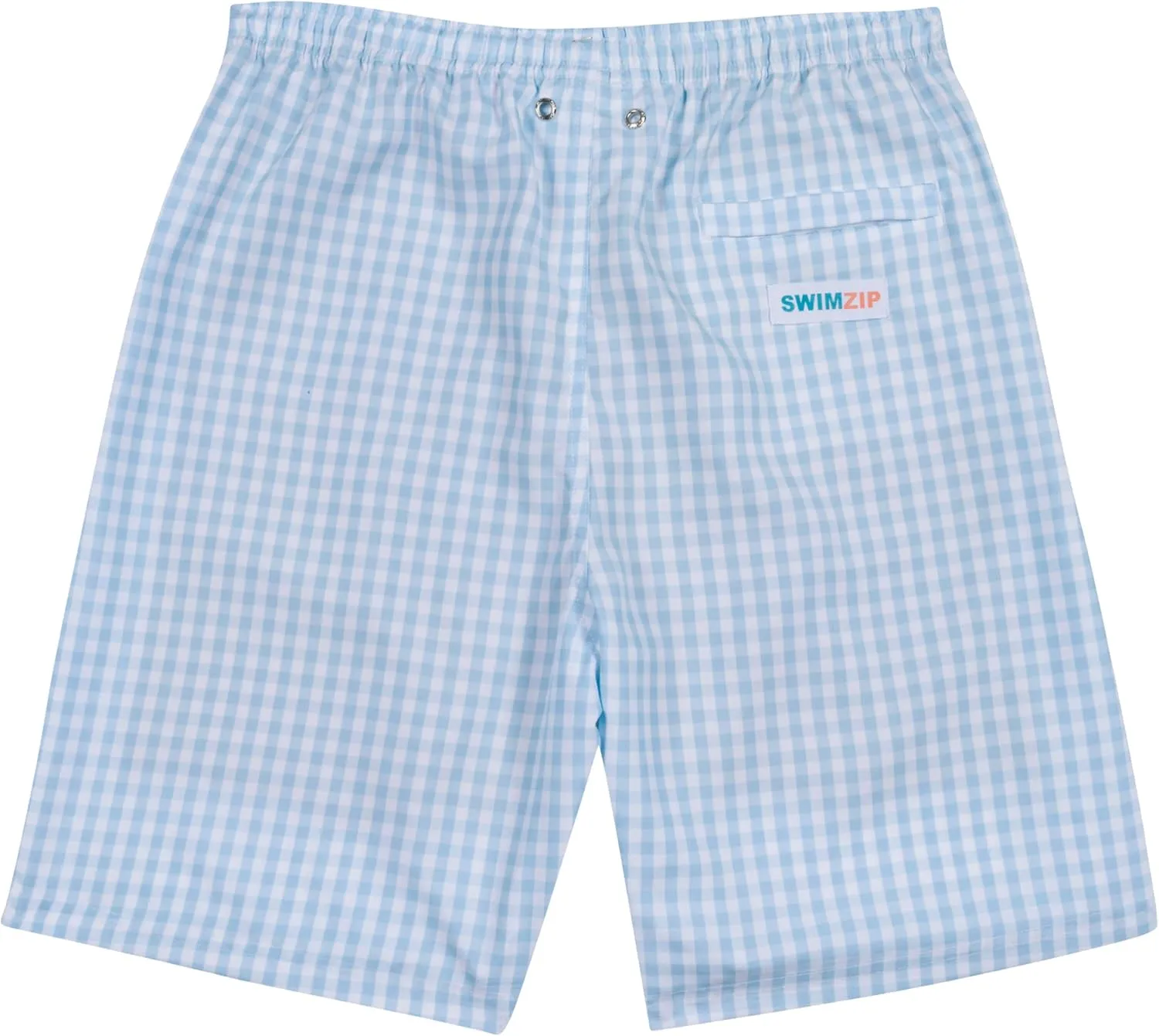 SwimZip Men's Swim Shorts with Boxer Brief Liner and UPF 50  Sun Protection