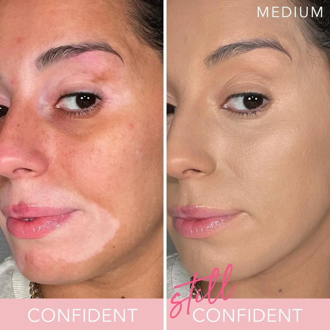 T.C.E This Covers Everything Super Coverage Serum Makeup with Peptides (Medium, One Size)