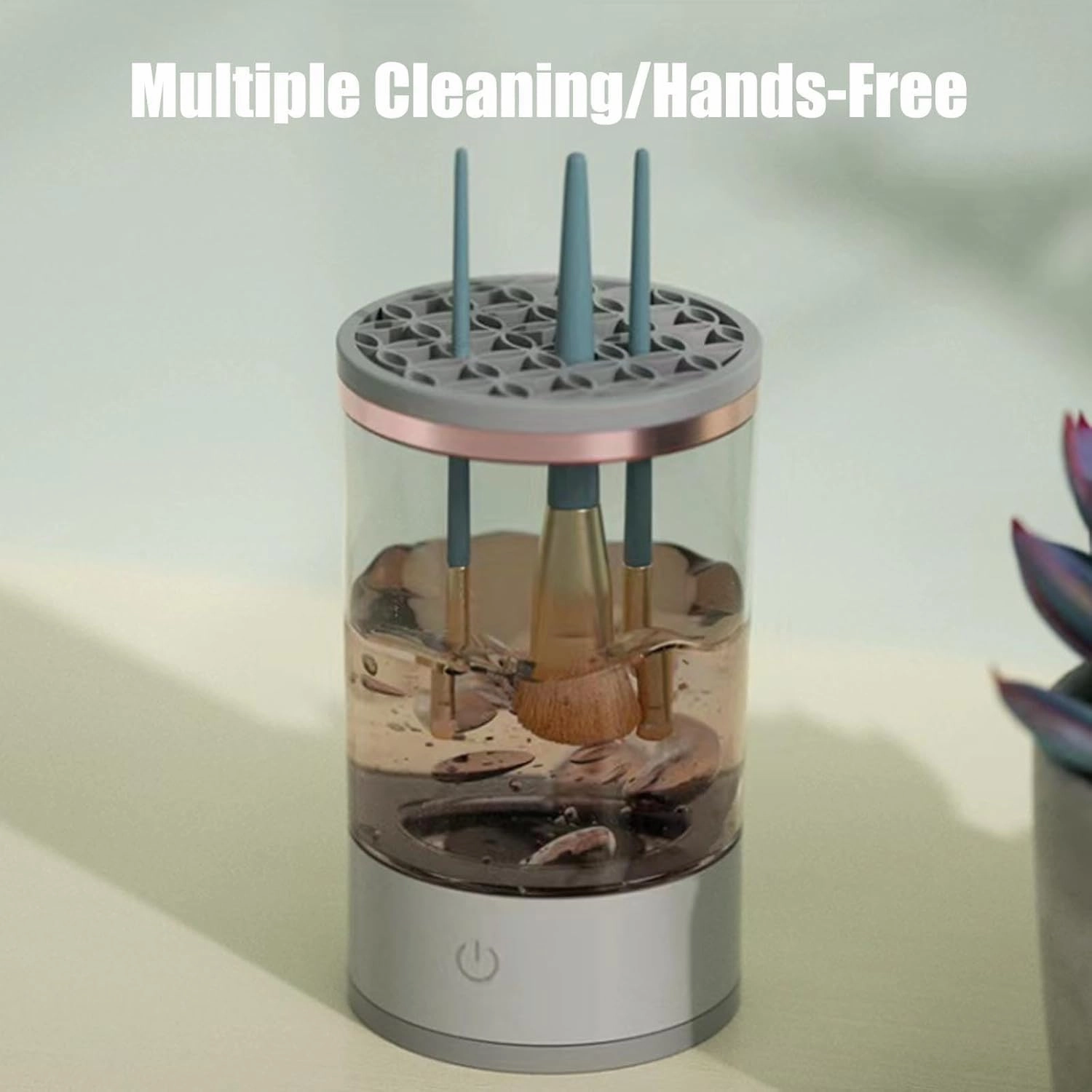 The Cozy Luna-The Cozy Luna Brush Cleaner,Cozy Luna Makeup Brush Cleaner,The Cozy Luna Cosmetic Brush Cleaner,The Cozy Luna Makeup Brush And Sponge Cleaner,The Cozy Luna (Charge,White)