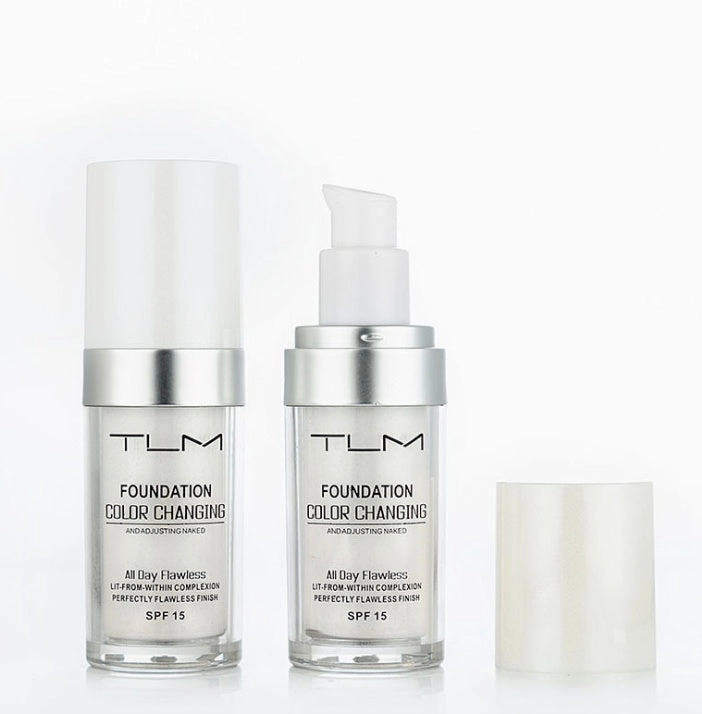 TLM Foundation Color Changing with SPF 15 - Flawless Finish
