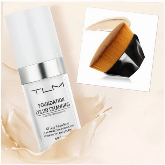 TLM Foundation Color Changing with SPF 15 - Flawless Finish