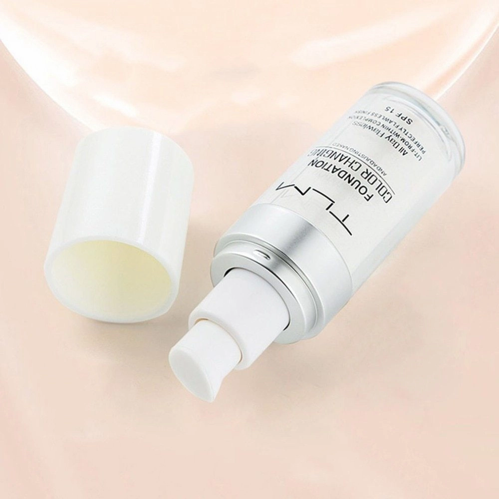 TLM Foundation Color Changing with SPF 15 - Flawless Finish