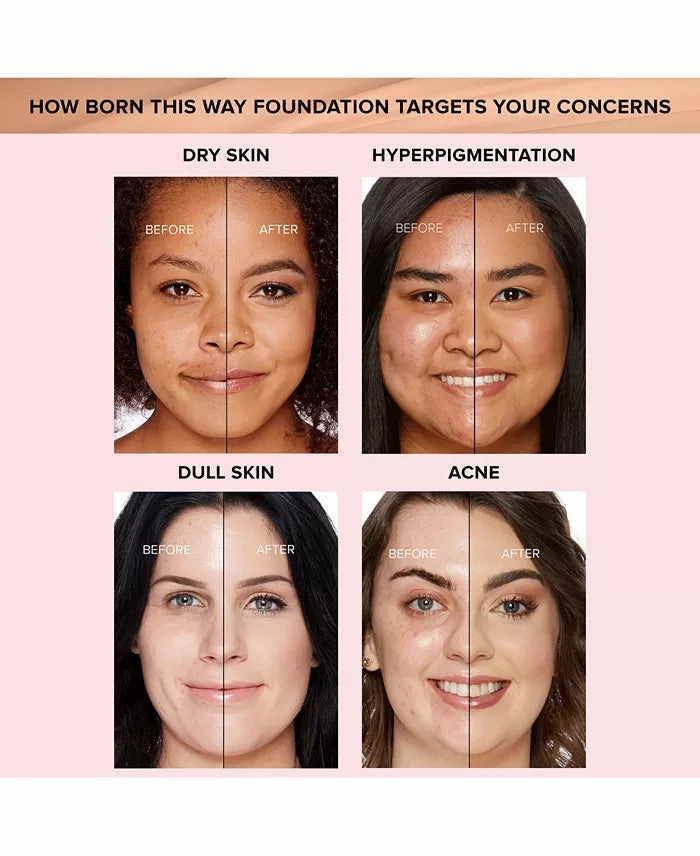TOO FACED BORN THIS WAY FLAWLESS COVERAGE NATURAL FINISH  FOUNDATION (CARAMEL)