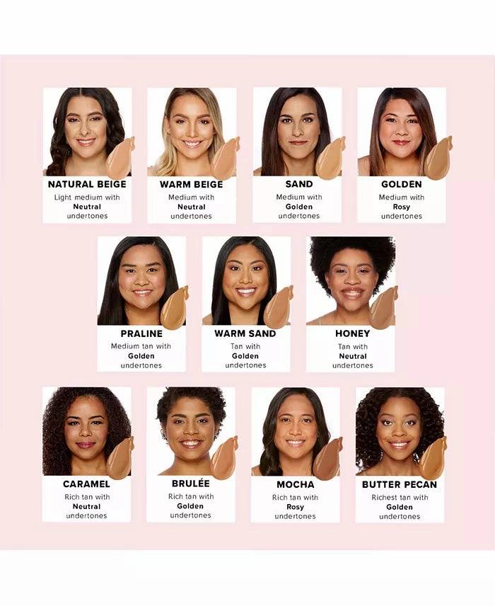 TOO FACED BORN THIS WAY FLAWLESS COVERAGE NATURAL FINISH  FOUNDATION (HONEY)