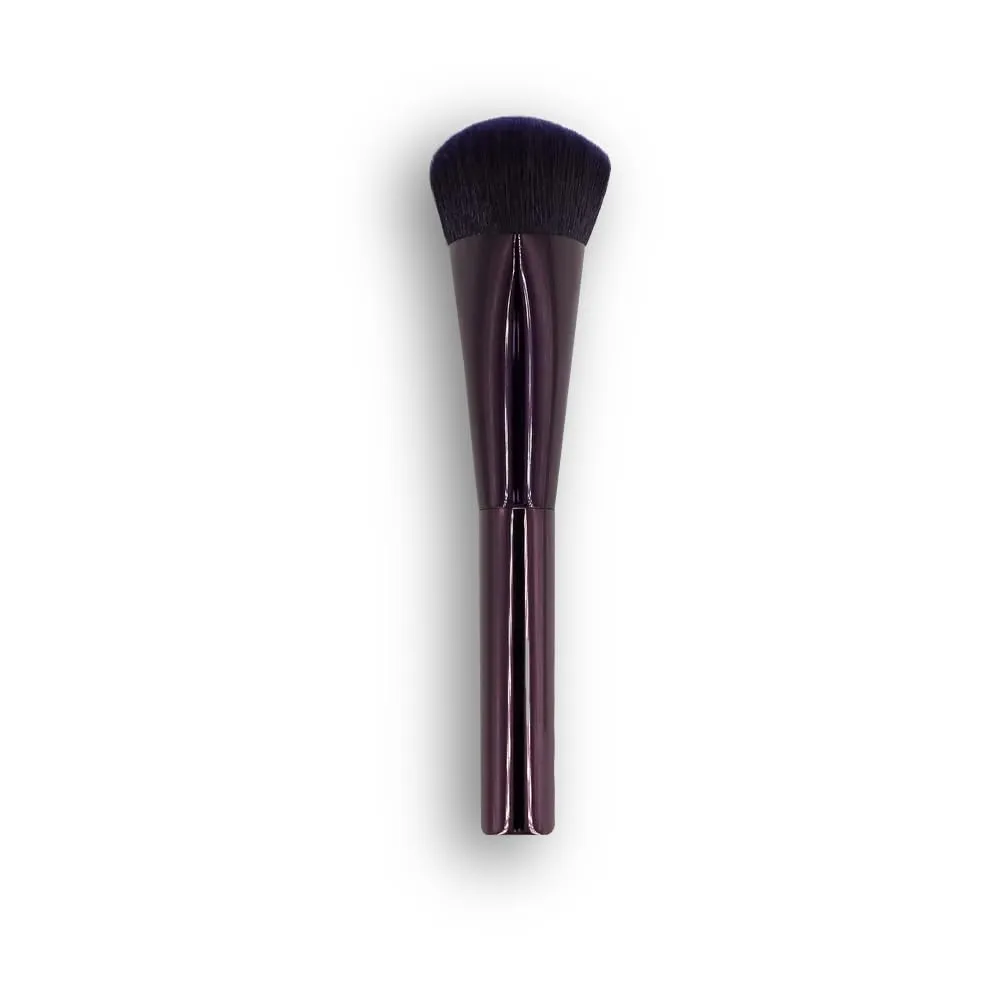 Travel Pinnacle Foundation Brush | Compact, Vegan-Friendly, High-Density Brush for Seamless Foundation Application. Ideal for Liquid, Cream, and Powder Makeup | Portable & Travel-Friendly
