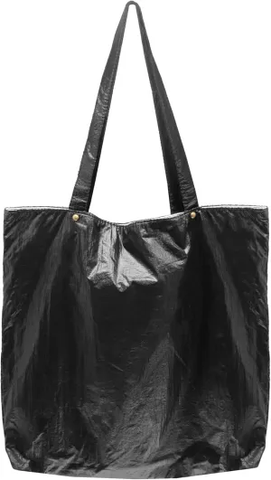 Ulisty Women Imitation Tinfoil Design Tote Bag Shoulder Bag Casual Handbag Daily Bag