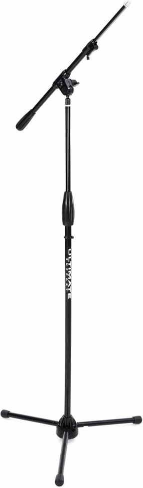 Ultimate Support PRO-X-T-T Pro Series Extreme Microphone Stand w/Quarter-Turn Clutch, Die-Cast Aluminum Base, and Telescoping Boom