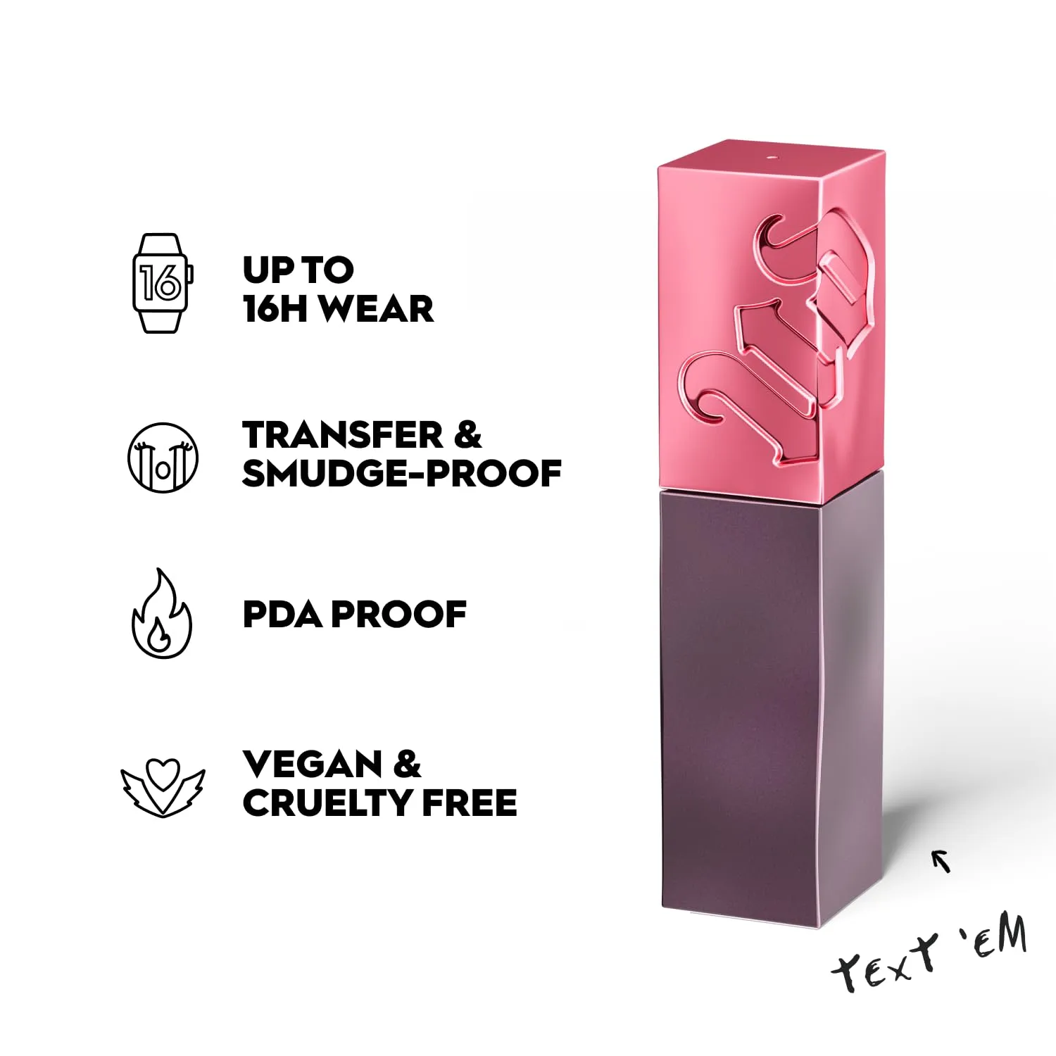 Urban Decay Vice Lip Bond Glossy Longwear Liquid Lipstick, Transfer-proof, Smudge-proof, Up to 16HR Wear, Hydrating Lip Color, Instant Shine, Vegan, Cruelty-free - 0.14 fl oz