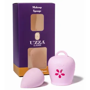 UZZA Makeup Sponge Blender and Cleaner Set - The Complete and Innovative Solution for Clean and Hygienic Beauty Blending (Lavender)