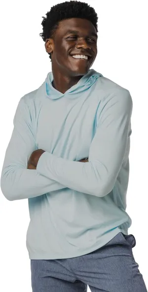 Vapor Apparel Men’s UPF 50  UV Sun Protection Long Sleeve Performance Hoodie for Sports and Outdoor Lifestyle
