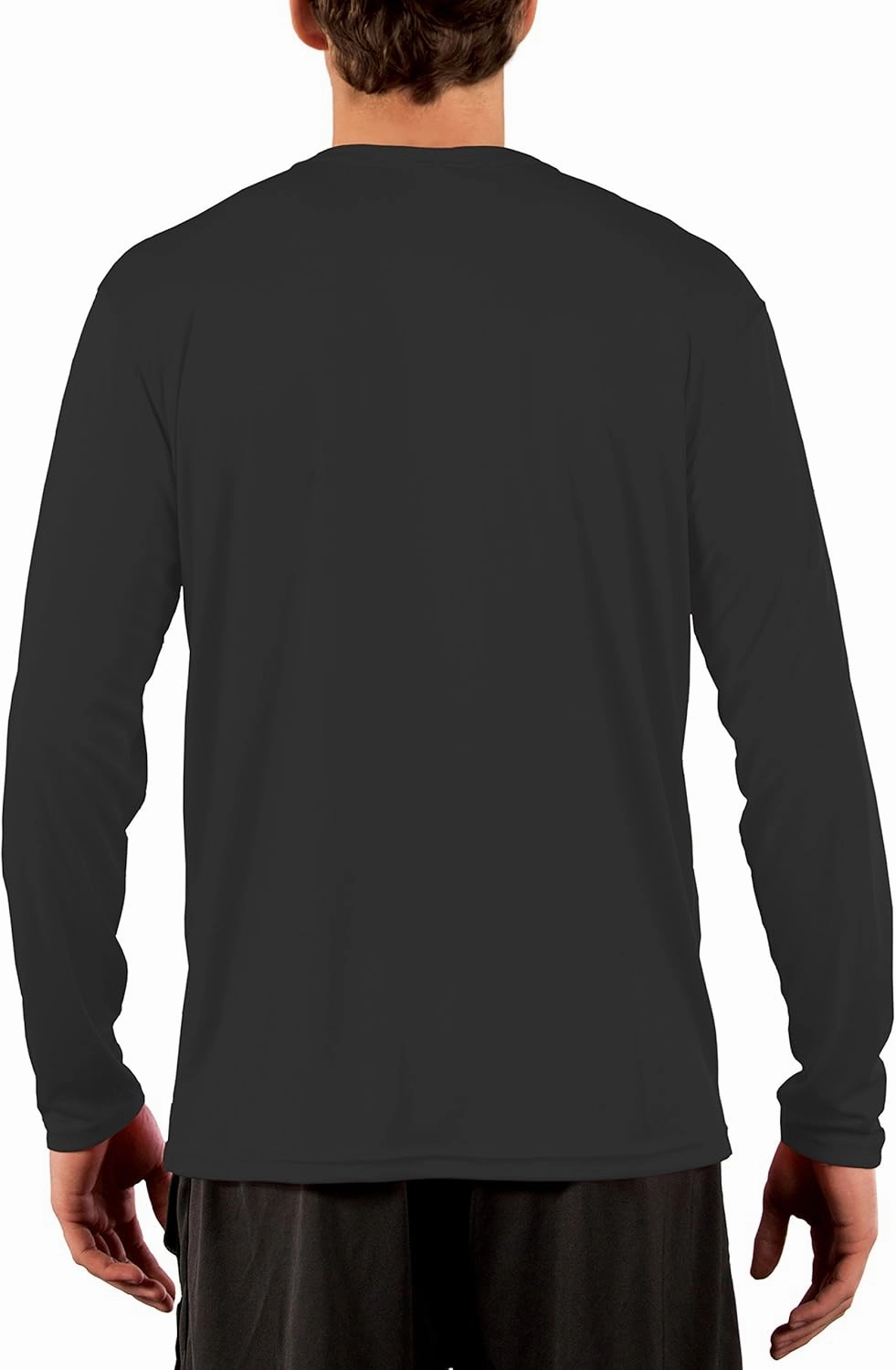 Vapor Apparel Men's Outdoor UPF 50  Long Sleeve T-Shirt, UV Sun Protection for Fishing, Running, Hiking, Swimming