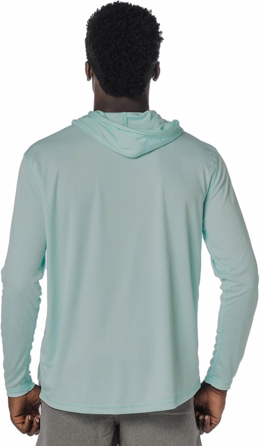 Vapor Apparel Men’s UPF 50  UV Sun Protection Long Sleeve Performance Hoodie for Sports and Outdoor Lifestyle