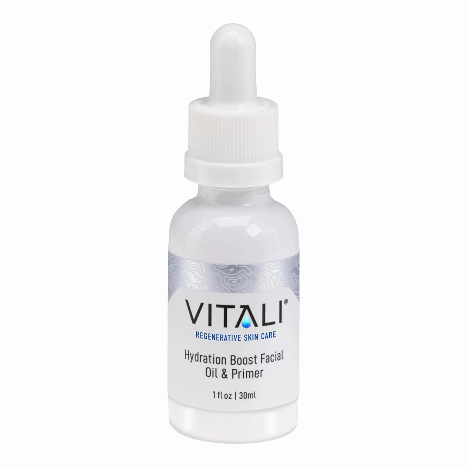 Vitali Hydration Boost Facial Oil & Primer: Premium Age Reducing Fast-Absorbing and Non-Irritating Oil for Sensitive Dry Skin - 1 fl. oz.