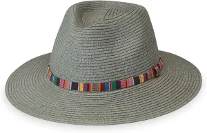 Wallaroo Hat Company Sedona Fedora – UPF 50  Sun Protection, Wide Brim, Adjustable, Packable, Women & Men, 2 Sizes