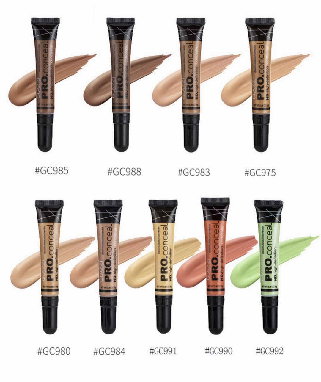 Wholesale 9 Colors Concealer Tube Concealer Foundation Contour Cream JDC-LF-FLi001