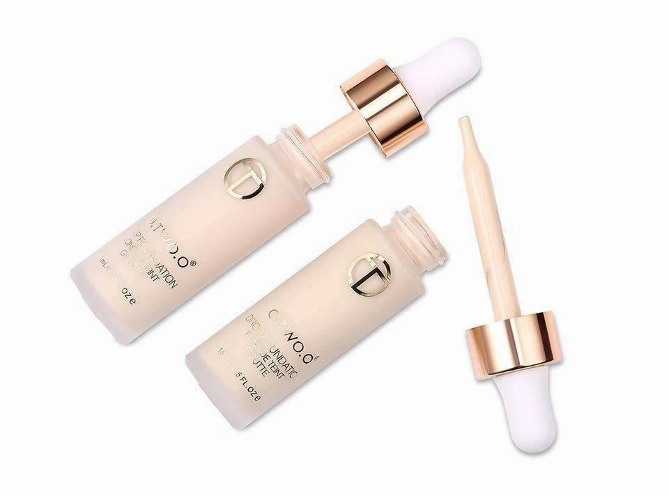 Women’s Long Lasting Dropper Liquid Face Foundation Makeup