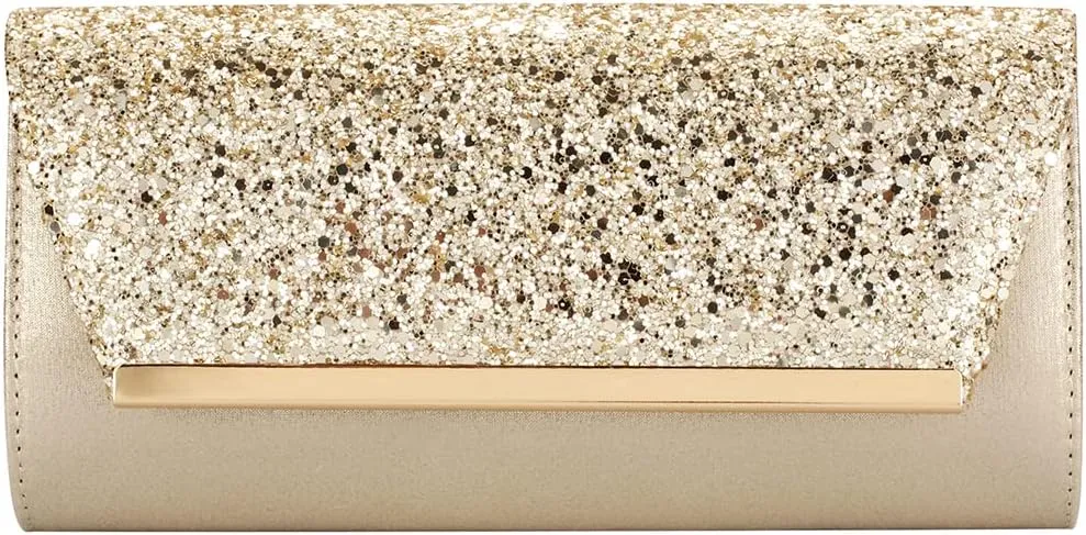 Womens Evening Clutch Bridal Prom Handbag shoulder bag Wedding Purse Party Bag …