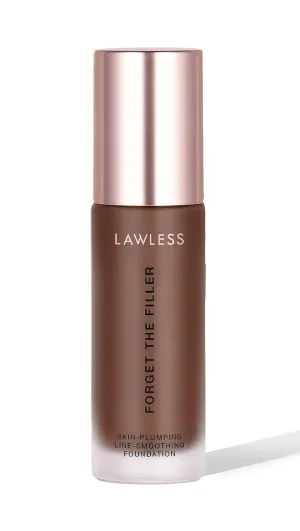 Women's Forget the Filler Skin-Plumping Line-Smoothing Foundation, 30D, ultra deep with deep-warm undertones, 1.0 Ounce