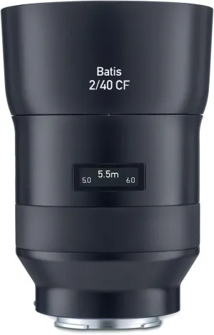 ZEISS Batis 40mm f/2.0 for Sony E Mount Mirrorless Cameras, Black