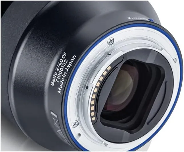 ZEISS Batis 40mm f/2.0 for Sony E Mount Mirrorless Cameras, Black