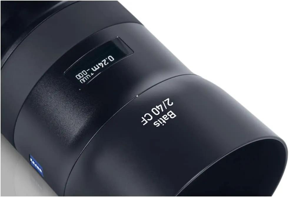 ZEISS Batis 40mm f/2.0 for Sony E Mount Mirrorless Cameras, Black