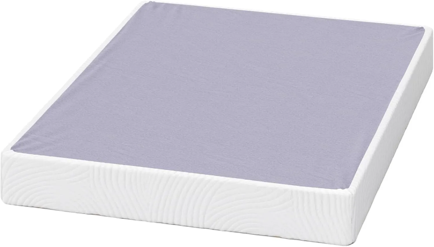 ZINUS Edgar 8 Inch Bamboo Box Spring, Mattress Foundation, Sturdy Bamboo Structure, Low Profile, Easy Assembly, Queen