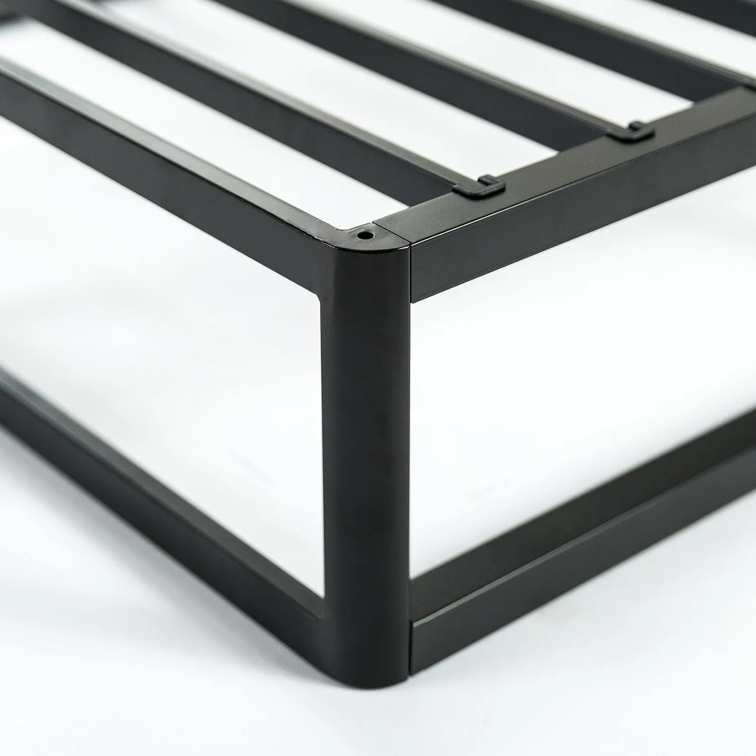ZINUS Quick Lock Metal Smart Box Spring, 7.5 Inch Mattress Foundation, Strong Metal Structure, Easy Assembly, Queen, White, Hassle & Headache Free - Comes Together With Easy-to-follow In