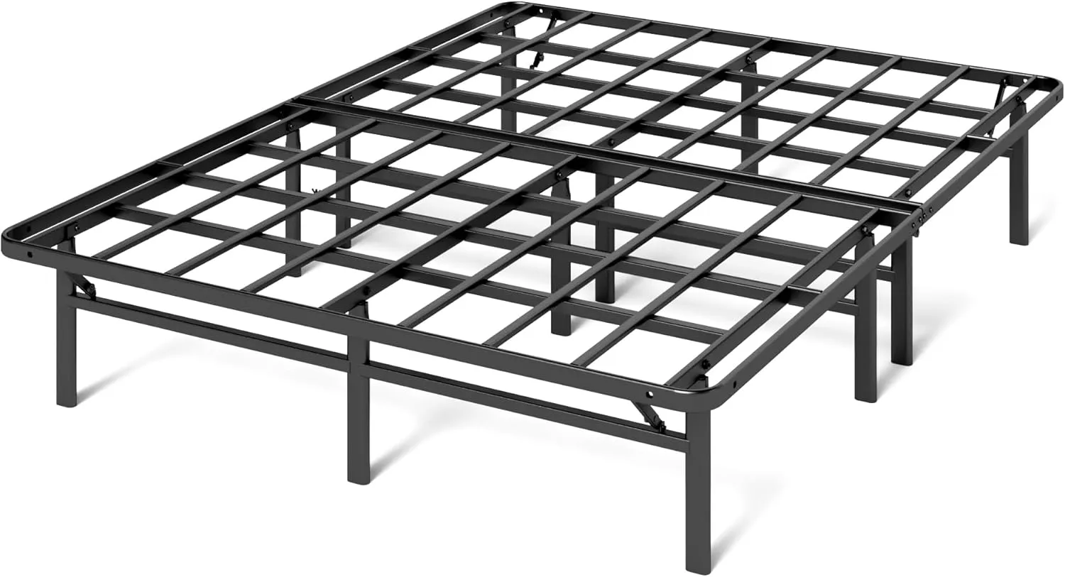 ZINUS SmartBase Super Heavy Duty Mattress Foundation with 4400lbs Weight Capacity, 14 Inch Metal Platform Bed Frame, No Box Spring Needed, Sturdy Steel Frame, Underbed Storage, Queen