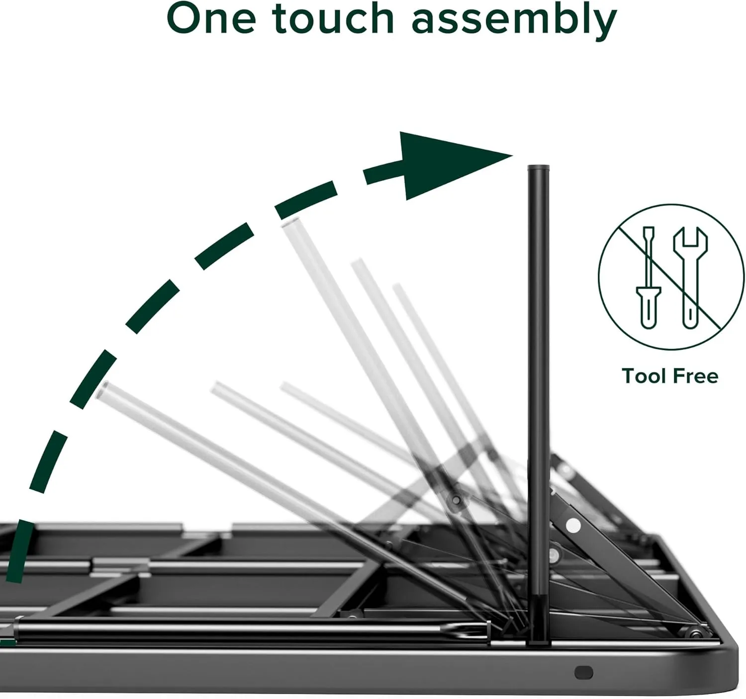 ZINUS SmartBase Super Heavy Duty Mattress Foundation with 4400lbs Weight Capacity, 14 Inch Metal Platform Bed Frame, No Box Spring Needed, Sturdy Steel Frame, Underbed Storage, Queen